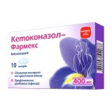 Кетоконазол-Фармекс песарії 400 мг блістер №10