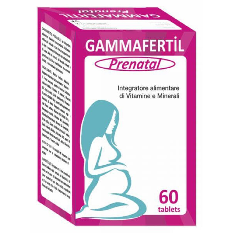 Гаммафертил Пренатал таблетки, №60: ціни та характеристики