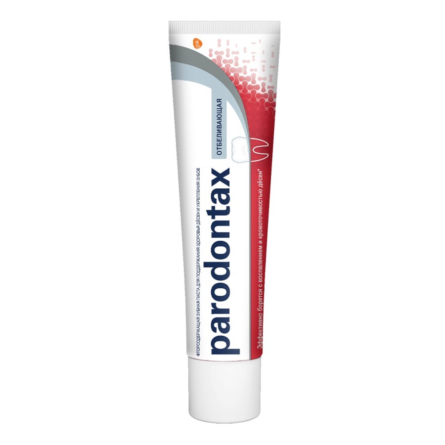 Зубная паста Parodontax Заботливое отбеливание, 75 мл: цены и характеристики