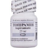 Топирамин табл. п/о 25 мг фл. №60
