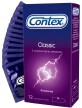  Презервативы латексные с силиконовой смазкой CONTEX Classic классические, 12 шт.