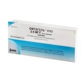 Офтагель Уно гель глаз. 2,5 мг/г тюбик-капельн. 0,5 г №30