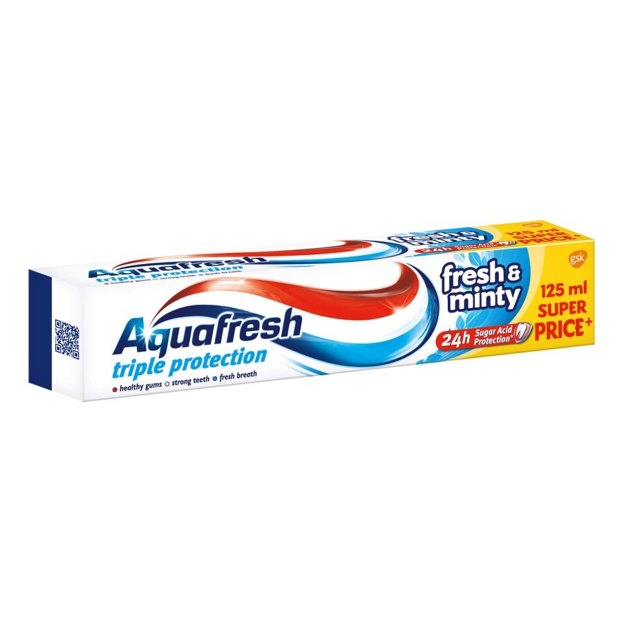 Зубная паста Aquafresh Освежающе-мятная, 125 мл : цены и характеристики