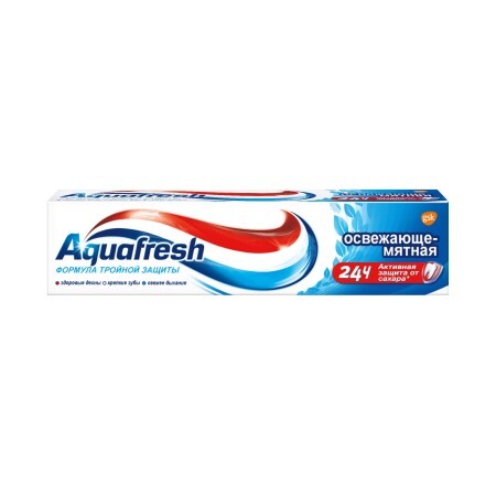 Зубная паста Aquafresh 3 освежающе-мятная, 50 мл 