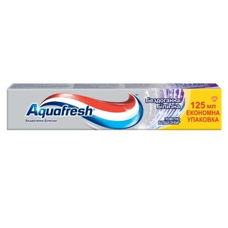Зубна паста Aquafresh Бездоганне відбілювання з фтором туба 125 мл