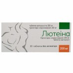 Лютеіна табл. вагінал. 200 мг блістер, з аплікатором №30: ціни та характеристики