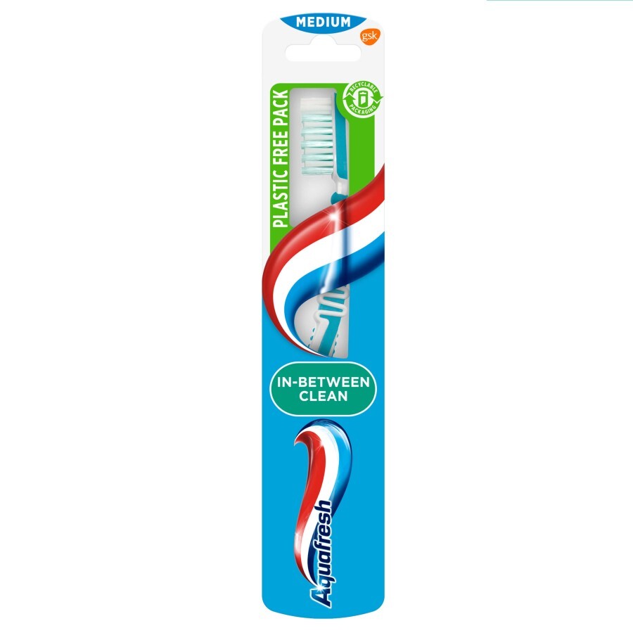 Зубна щітка Aquafresh Aquafresh In-between Clean Medium: ціни та характеристики