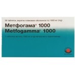 Метфогама 1000 табл. в/плівк. обол. 1000 мг блістер №30: ціни та характеристики