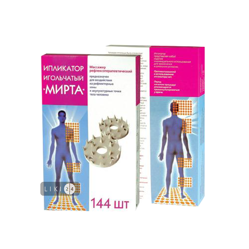 

Іплікатор-масажер гольчатий "мірта" (144 шт. в уп.), (144 шт. в уп.)