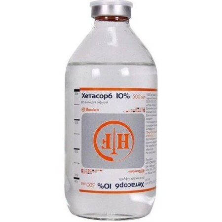 Хетасорб 10% р-р д/инф. бутылка 500 мл