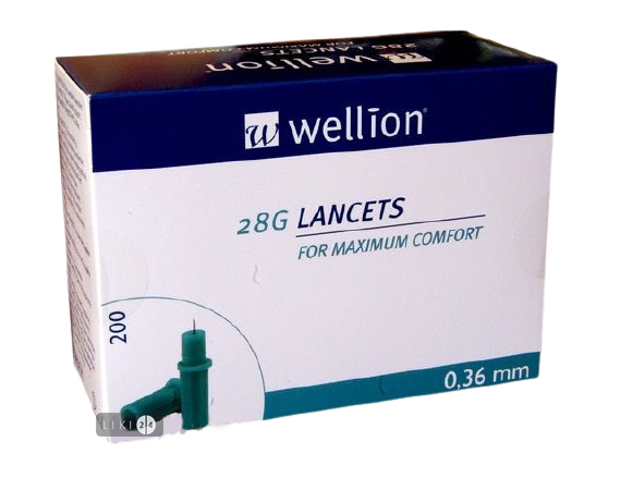 

Ланцети Wellion G28, №200, G28