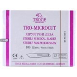 Лезвие хирургическое Troge Tro-Microcut размер 18, №100