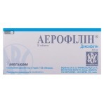 Аэрофиллин табл. 400 мг №20: цены и характеристики