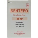 Бентеро ліофіл. д/р-ну д/ін. 25 мг фл.
