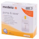 Пакети Medela Pump & Save для зберігання грудного молока №20