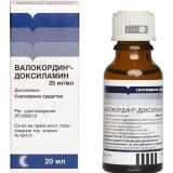 Валокордин-Доксиламин 25 мг/мл капли, 50 мл