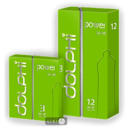 Презервативы Dolphi Lux Power с пролонгирующим эффектом, №12