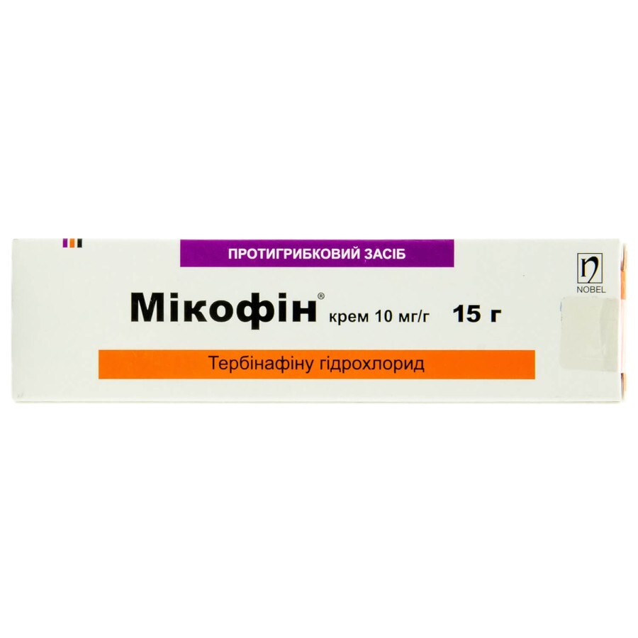 Микофин крем 10 мг/1 г туба 15 г: цены и характеристики
