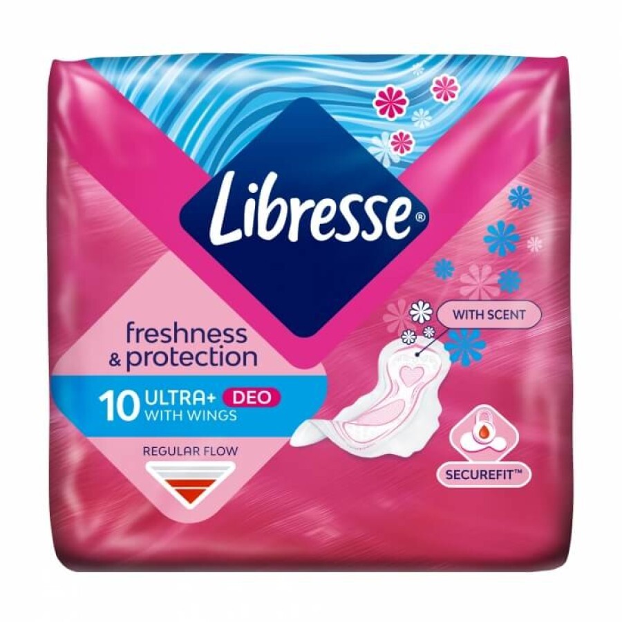 Прокладки гігієнічні Libresse Normal Invisible Soft №10: ціни та характеристики