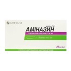 Аминазин р-р д/ин. 25 мг/мл амп. 2 мл, коробка №10: цены и характеристики