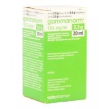 Гамманорм (иммуноглобулин человека нормальный) р-р д/ин. 165 мг/мл фл. 20 мл