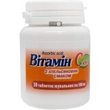Витамин C 500 табл. жев. 0,5 г с апельсиновым вкусом №30