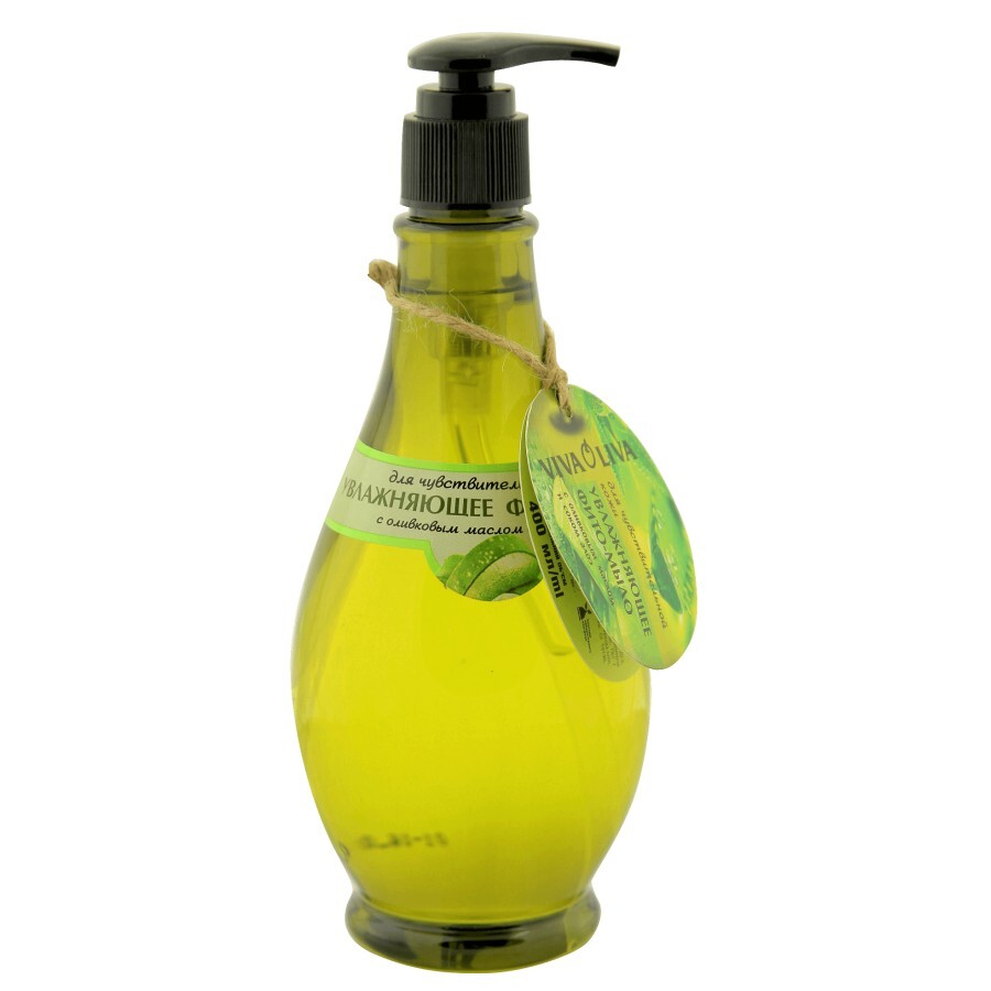 Фіто-мило Viva Oliva Зволожуюче з оливковою олією та соком алое для чутливої шкіри, 400 мл: ціни та характеристики