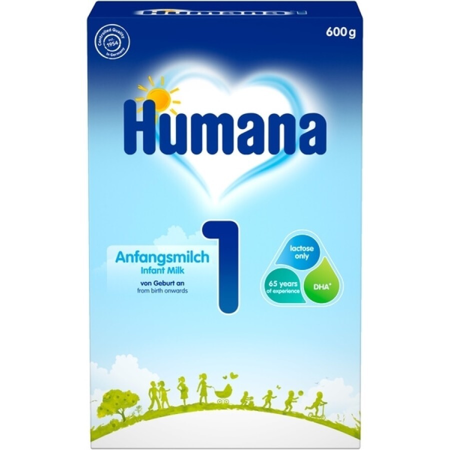 Молочна суха Суміш Humana 1 600 г : ціни та характеристики