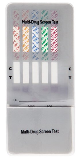 

Тест-картки InTec Products для визначення 5 видів наркотичних речовин у сечі, з ємністю для збору, тест-картка, з ємкістю д/збору сечі