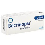Вестинорм таблетки 24 мг блистер №60
