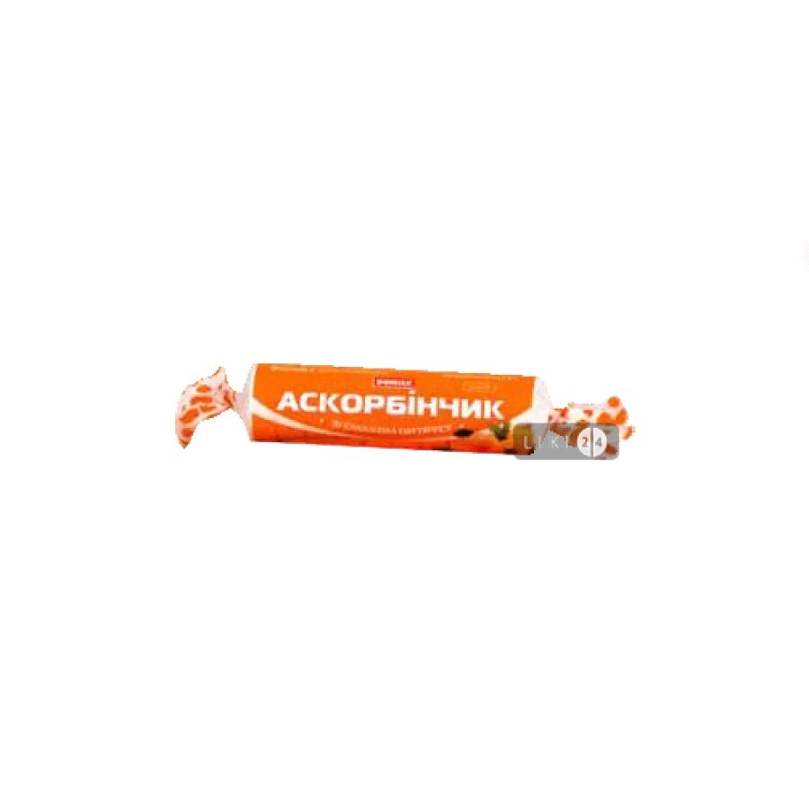 Дієтична добавка Domile Аскорбінчік Апельсин №10: ціни та характеристики