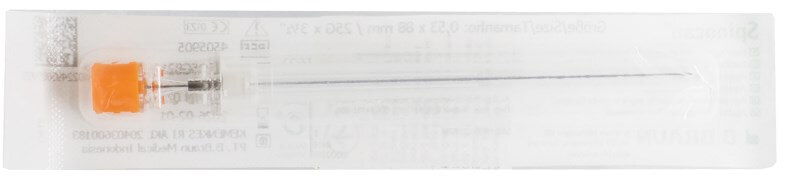 

Голка для спінальної анестезії B.Braun Pencan 4502019 G25 x 3 1/2 (0,53 * 88 мм), помаранчевий, G25 x 3 1/2 (0,53 * 88 мм), 4502019, жовтогаряч.