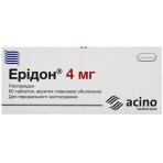 Эридон табл. п/о 4 мг блистер №60: цены и характеристики