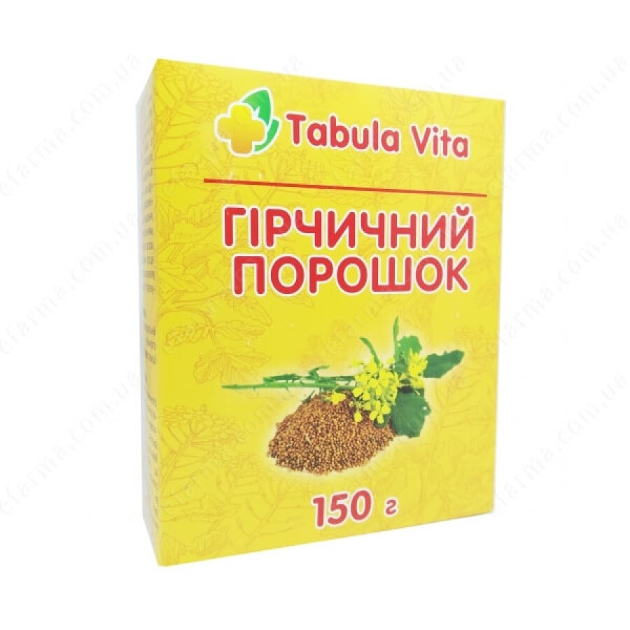 Порошок горчичный 150 г, Tabula Vita: цены и характеристики