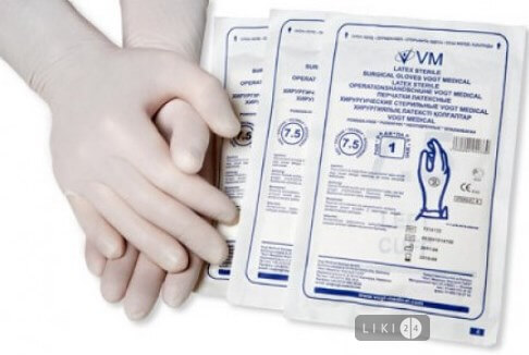 

Рукавички хірургічні латексні стерильні vogt medical 9,0, припудр,текстур,стандарт клас, 9,0, припудр,текстур,стандарт клас