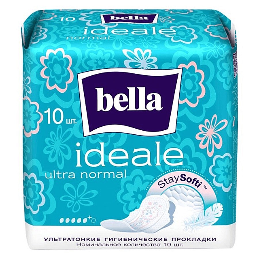 Прокладки Bella Ideale Ultra Normal Stay Softi гігієнічні, №10: ціни та характеристики