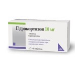 Гідрокортизон 10 мг табл. блістер №60: ціни та характеристики