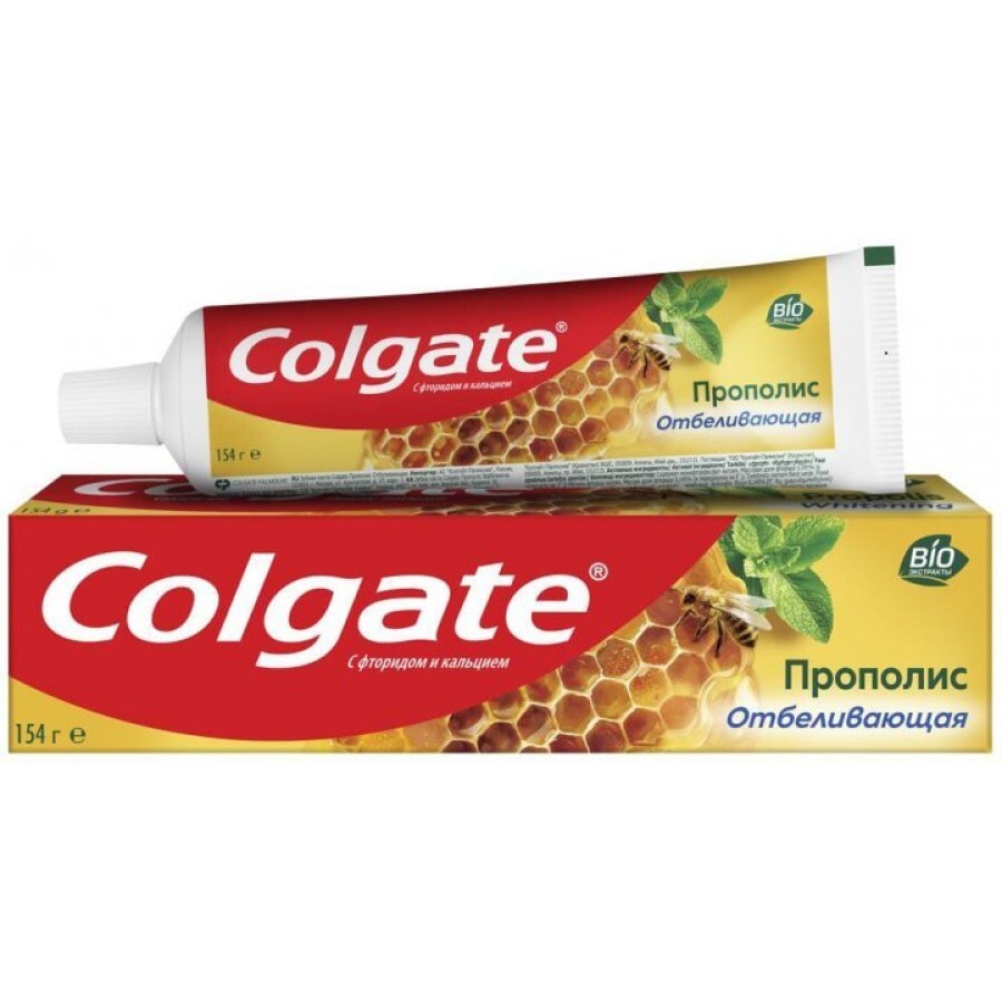 Зубна паста Colgate Прополіс Свіжа мята, 100 мл: ціни та характеристики