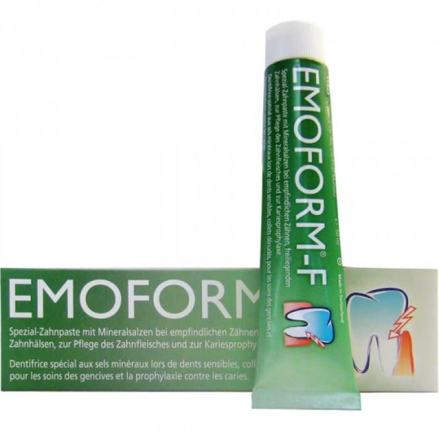 Зубная паста Dr. Wild Emoform Sensitive для чувствительных зубов, 85 мл: цены и характеристики