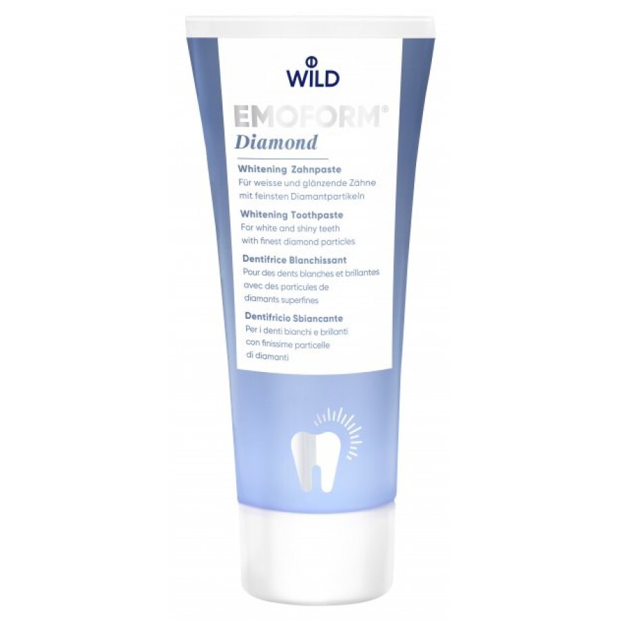 Зубна паста Dr. Wild Emoform-F Diamond, 85 мл: ціни та характеристики