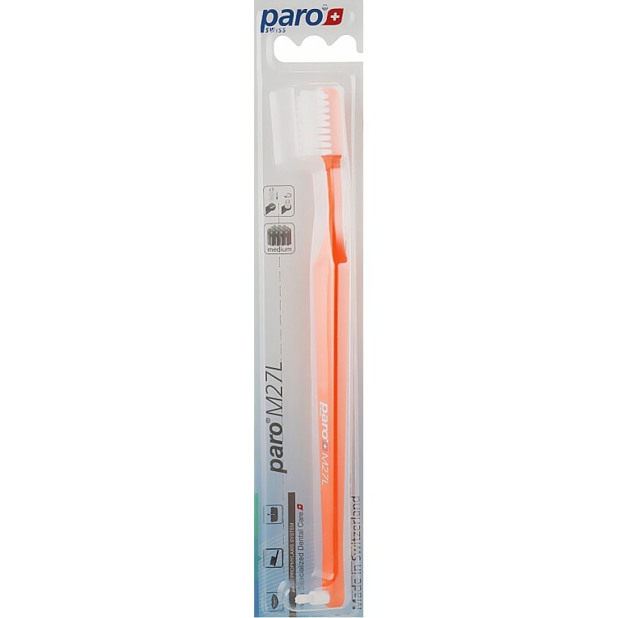 Зубна щітка Paro Swiss Isola F M27L: ціни та характеристики