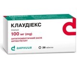 Клаудиекс табл. 100 мг блистер №28
