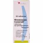 Флемоксин Солютаб табл. дисперг. 125 мг блистер №20: цены и характеристики