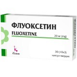 Флуоксетин капс. тверд. 20 мг блістер №30