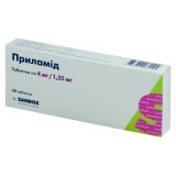 Приламид табл. 4 мг + 1,25 мг блистер №30