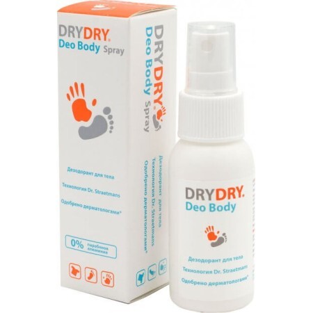 Дезодорант для тіла Dry Dry Deo Body Spray 50 мл