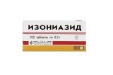 Изониазид табл. 300 мг банка №100 (рецептурный препарат)