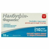 Налбуфин-Фармекс р-р д/ин. 10 мг/мл амп. 1 мл, блистер в пачке №10