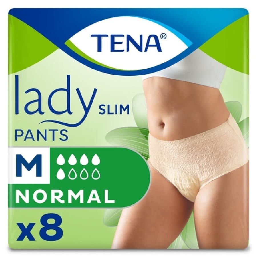 Подгузники-трусики для женщин Tena Lady Slim Pants Normal Medium, 8 шт.: цены и характеристики