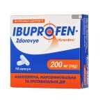 Ибупрофен-Здоровья капс. 200 мг блистер №10: цены и характеристики